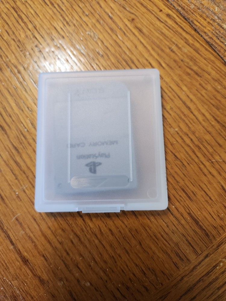 Sony SCPH-1020 HI Playstation Memory card -Gray - Untested