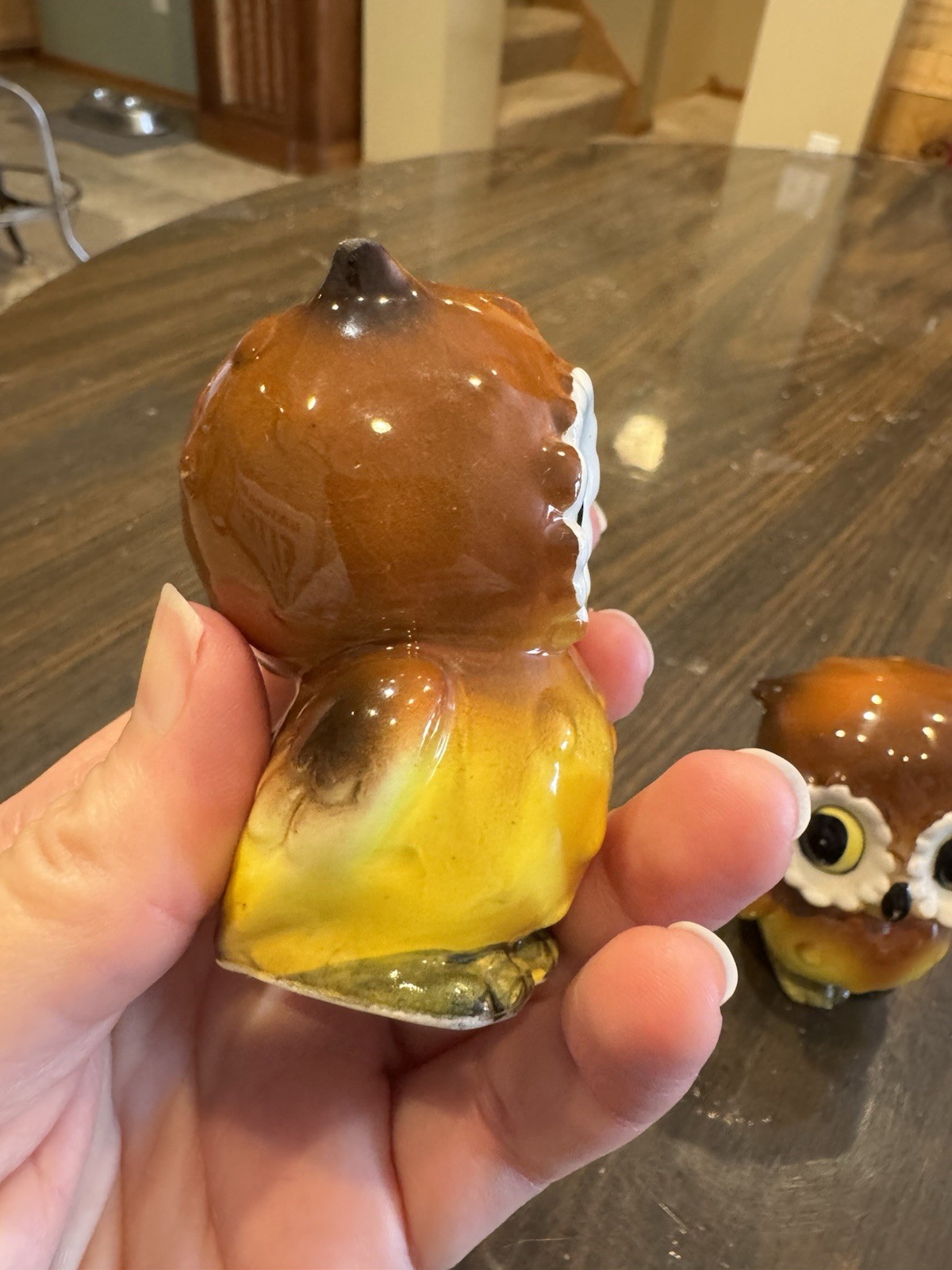 VTG Norcrest Kitschy Anthropomorphic Owl Salt And Pepper Shakers