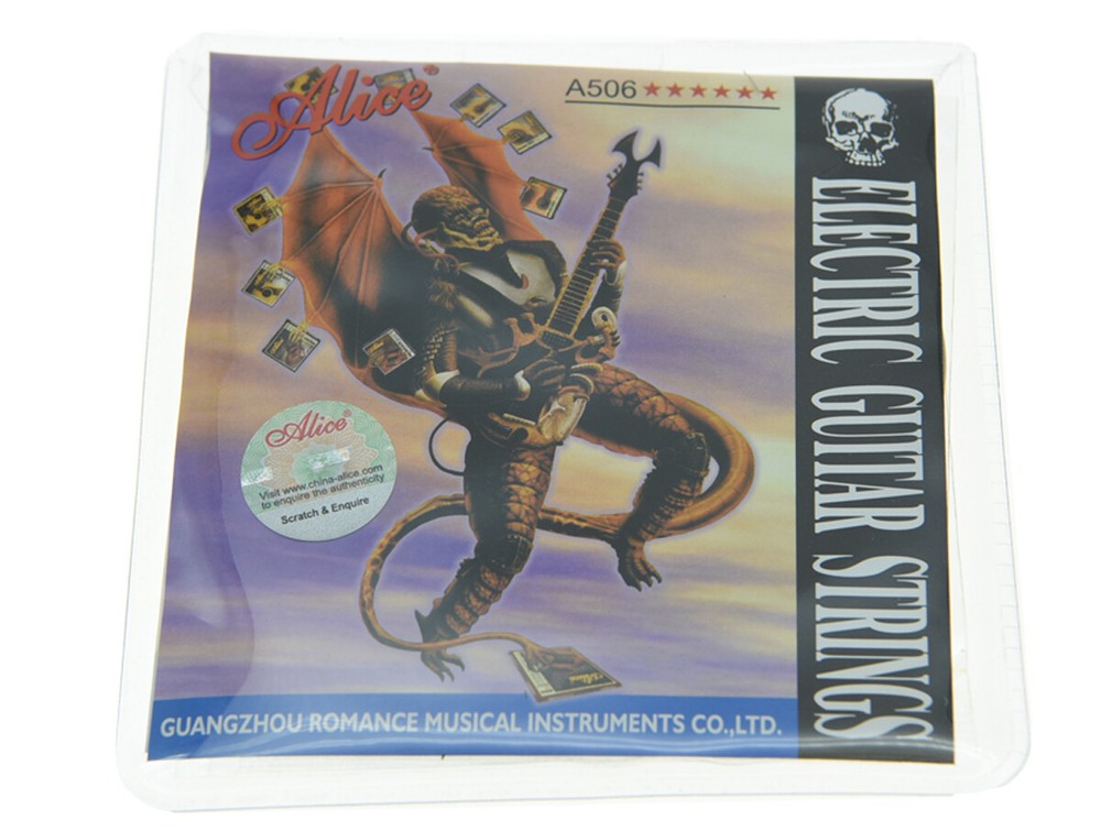 Alice Plated Steel String Electric Guitar String Extra Light 1st-6th (.008-.038)