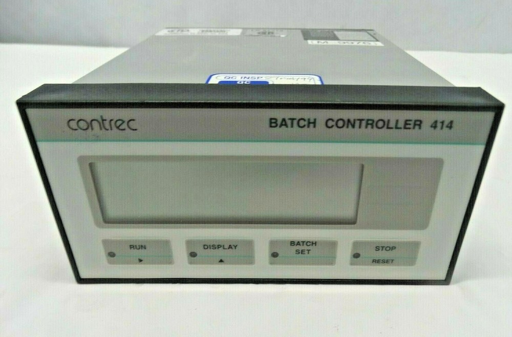 Contrec 414D Batch Controller, For PARTS/ REPAIR