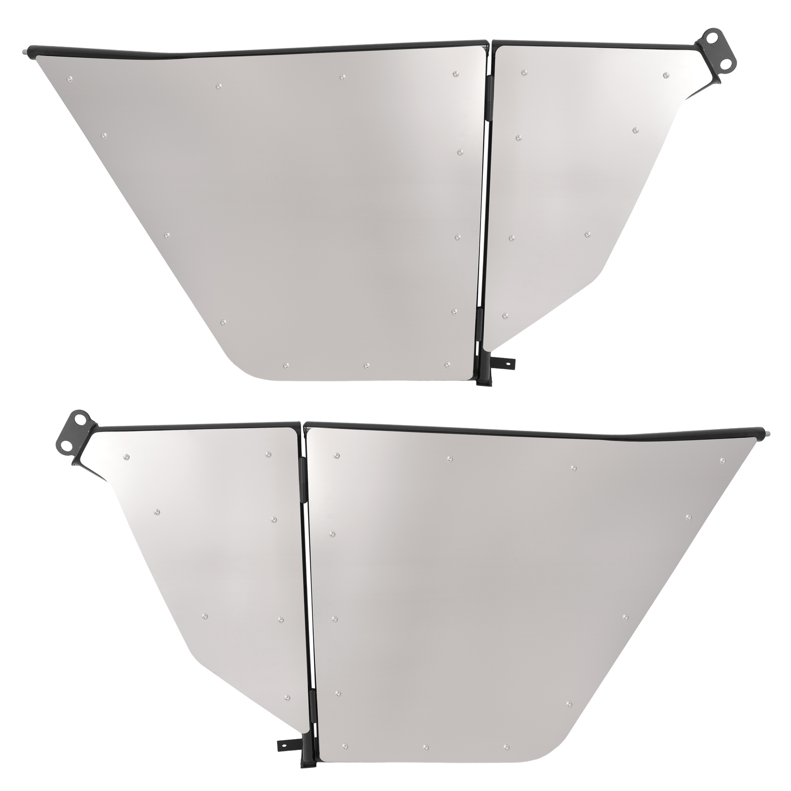 Silvery Aluminium+Steel Powder Coated Full Door For Kawasaki Teryx 750 08-13