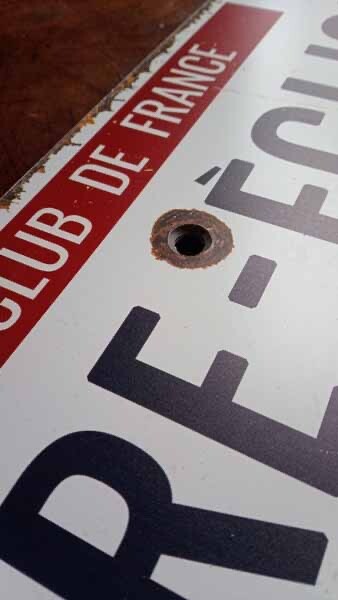 Vintage Style WW2 Caen British Army War Sign