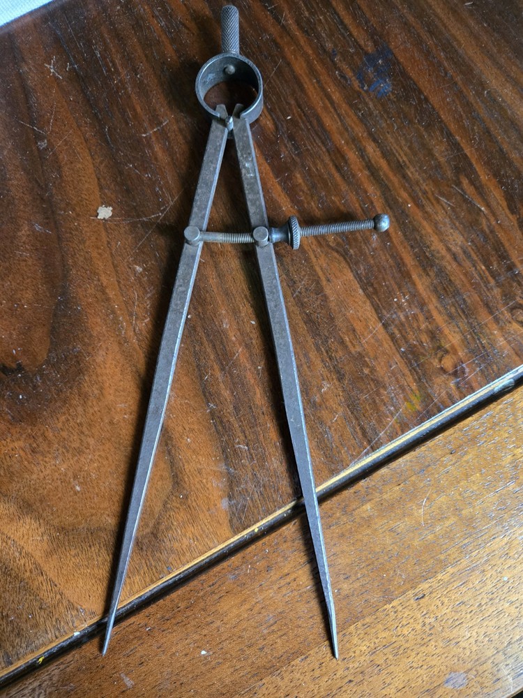 Antique Straight Sector Compass