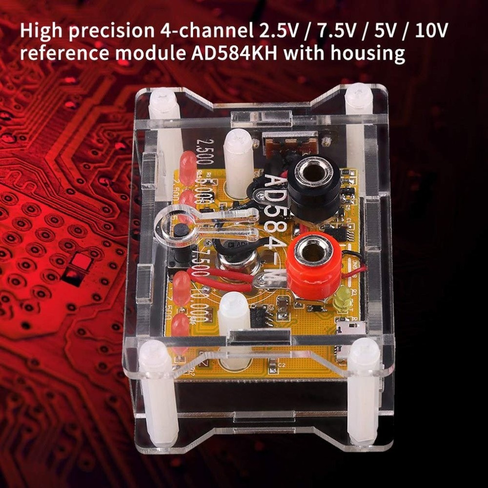 AD584KH High Precision 4-Channel 2.5V/7.5V/5V/10V Voltage Reference Module NEW