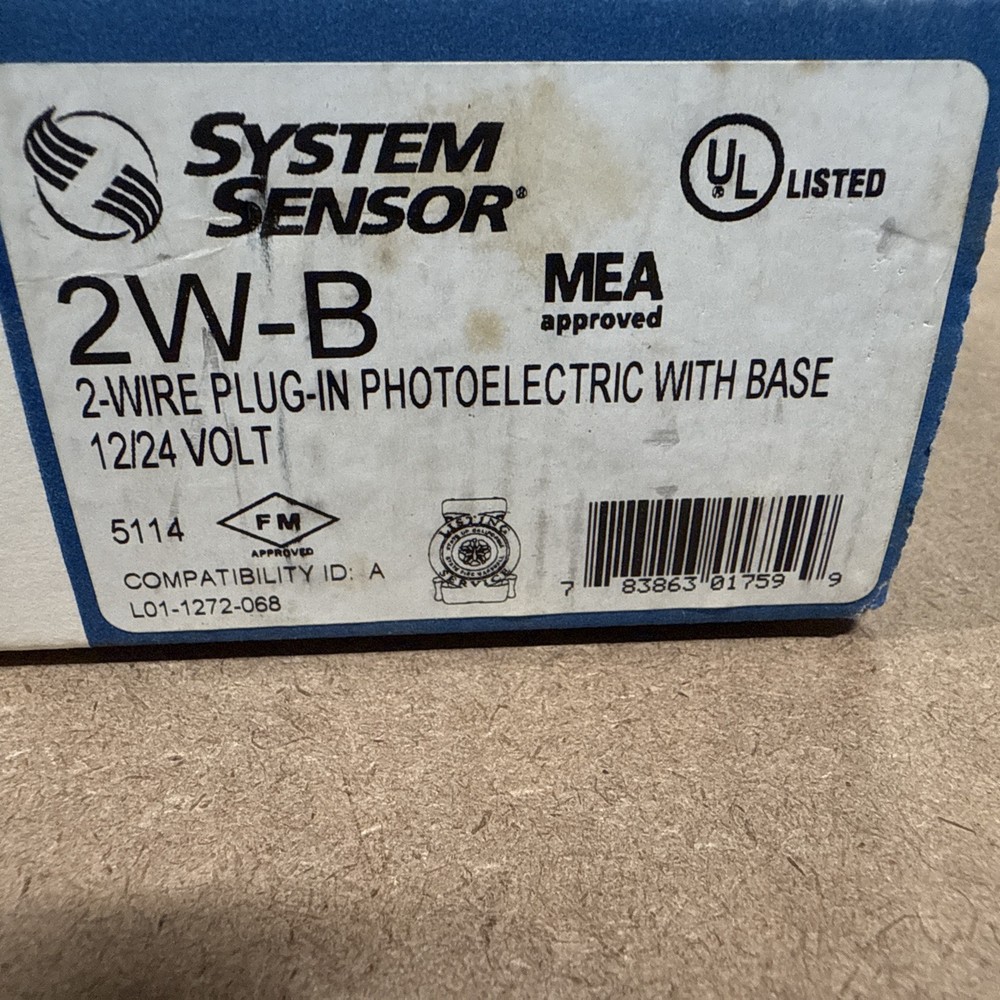 System Sensor 2W-B Photoelectric Smoke Detector