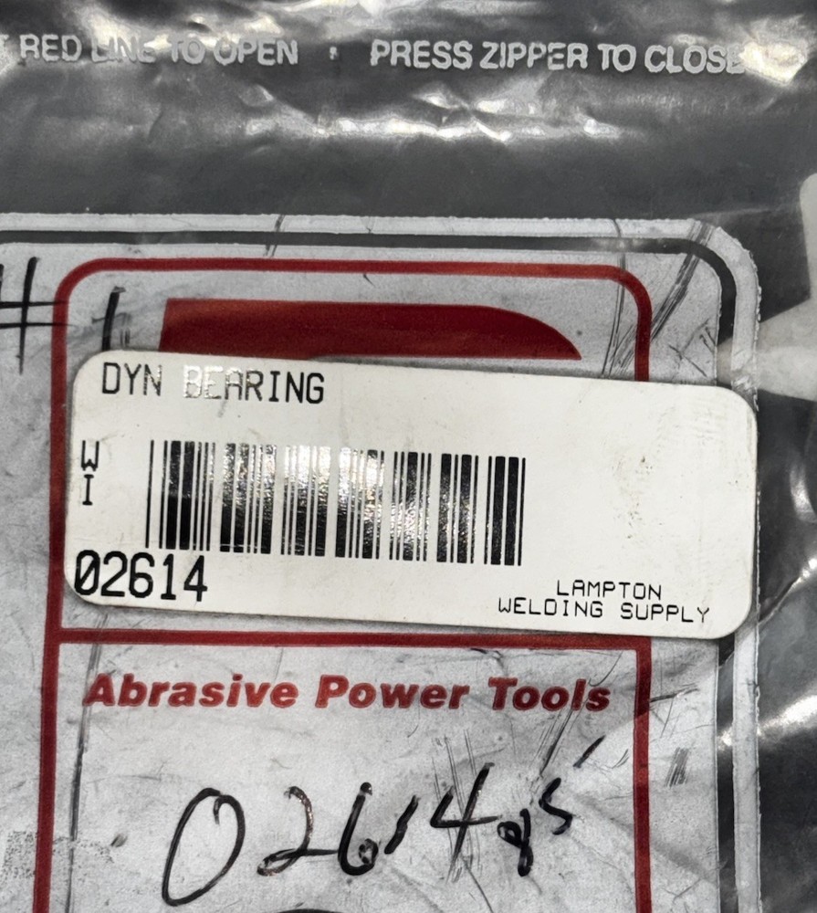 DYNABRADE 02614 Bearing ONE PIECE