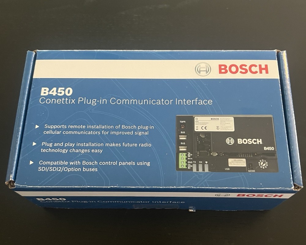 Bosch B450 Conettix Plug-In Communicator Interface New-Open Box