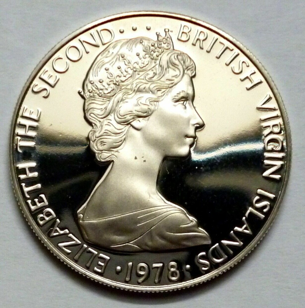 1978 British Virgin Is. Proof 5 c- Dove