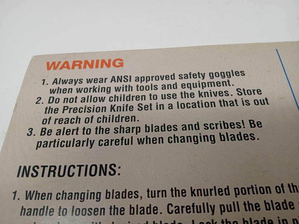 56 Pc. Precision Knife Set for Hobbies & Precision Cuts!