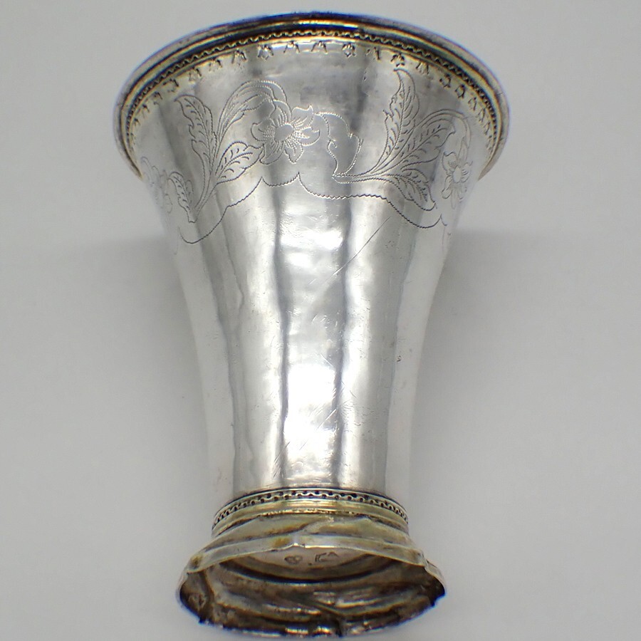 Antique Swedish Silver Beaker 1774