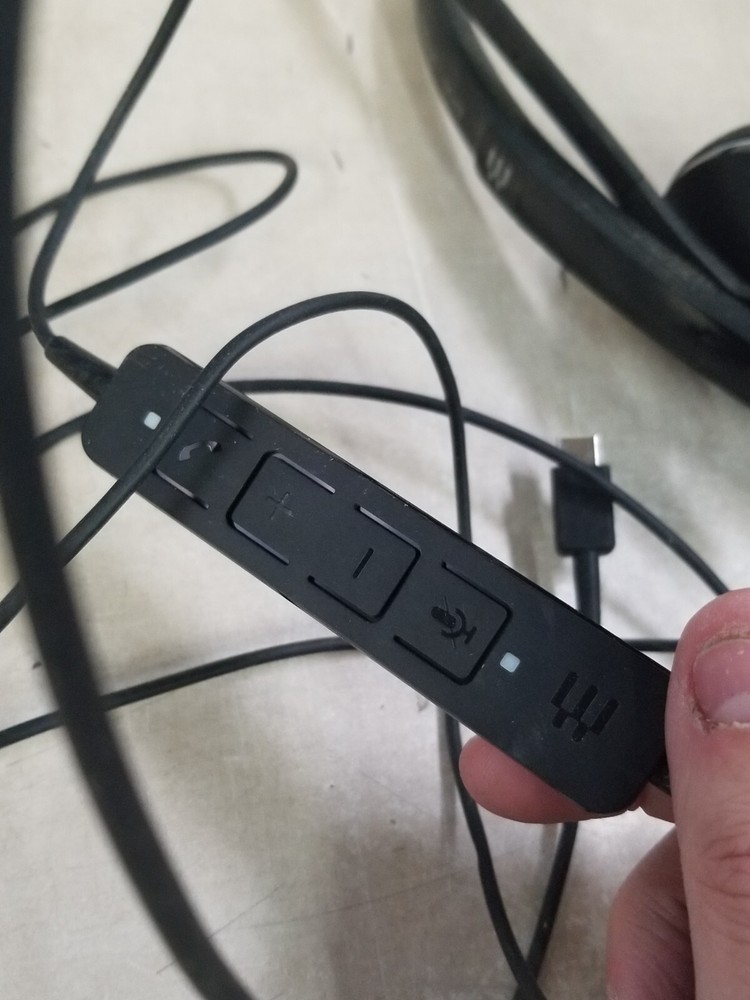 Sennheiser Stereo Wired USB C Headset Black SCGD9 Microphone TESTED