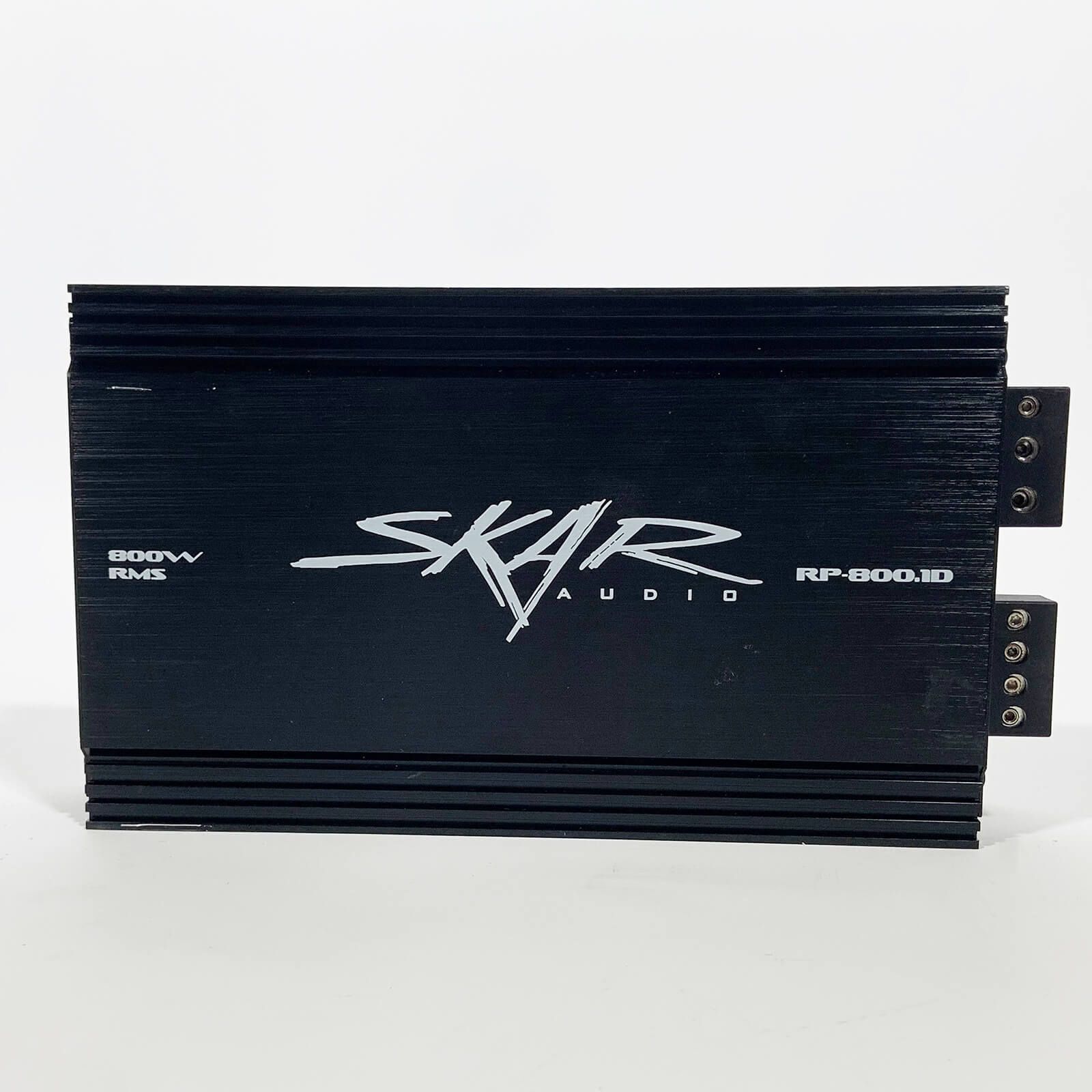 USED SKAR AUDIO RP-800.1D 800 WATT MAX POWER CLASS D MONO SUB AMPLIFIER