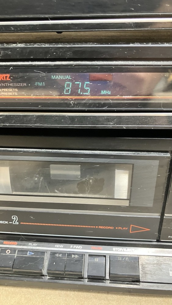 Fisher Studio Standard Stereo Component System Lot Amplifier EQUALIZER TUNER Etc