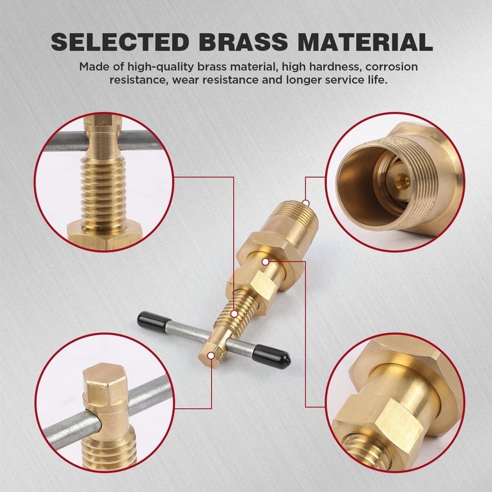 Compression Sleeve Puller Tool, Upgraded Hexagonal Head Design, Ferrule Puller P