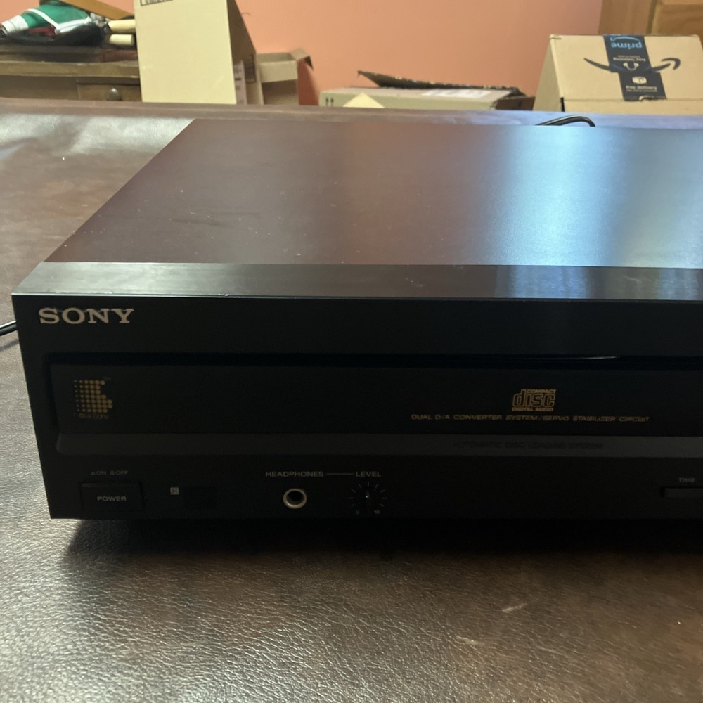 SONY CDP-C305 Carousel 5 Disc CD Player TESTED WORKING
