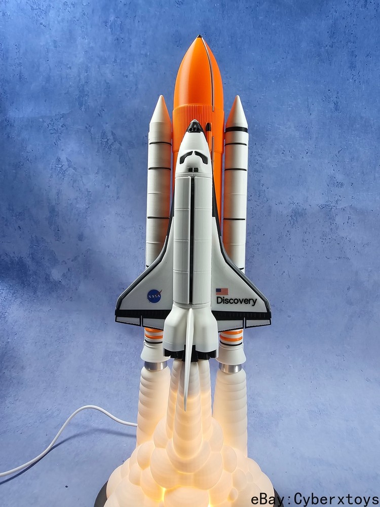 1:200 NASA Space Shuttle Night Lamp Model Rocket Spacecraft 3D Model Builded