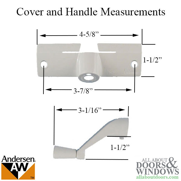 Andersen Window Operator Cover With Handle White Window Opener Handle