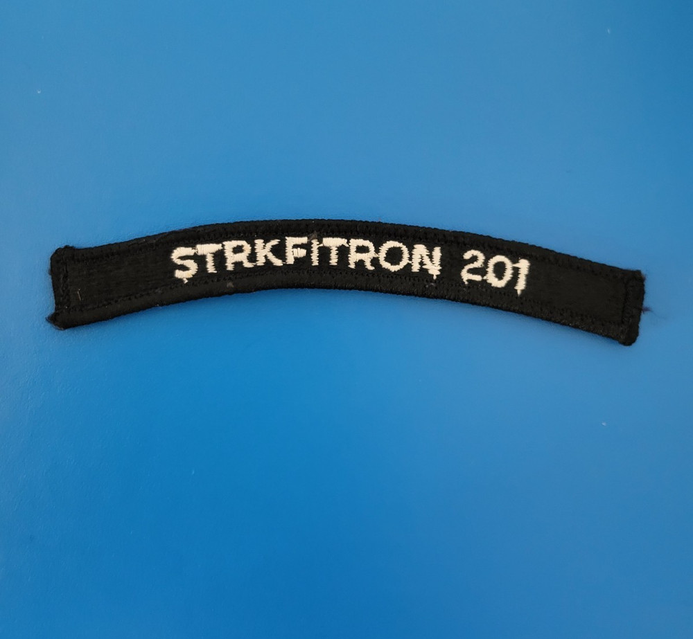 US Navy STRKFITRON 201 Strike Fighter Squadron "The Hunters" UIM Segment Patch
