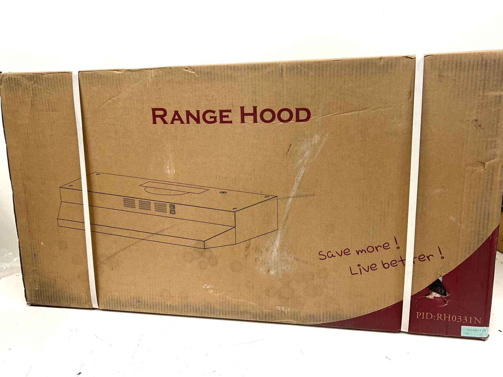 AKDY 36 in. Stainless Steel Under Cabinet Range Hood RH0331N New