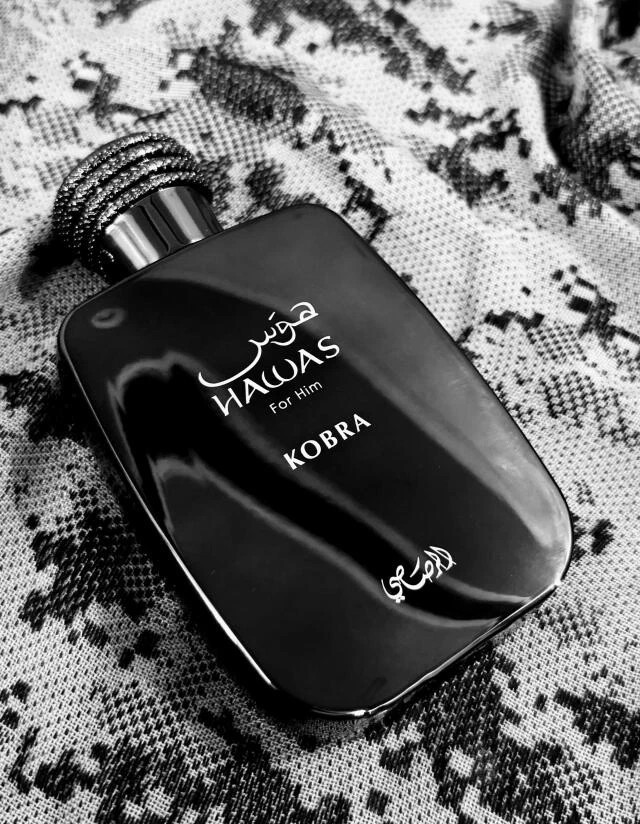 Rasasi Hawas Kobra For Men Eau de Parfum Spray 3.4oz/100ml NEW IN BOX