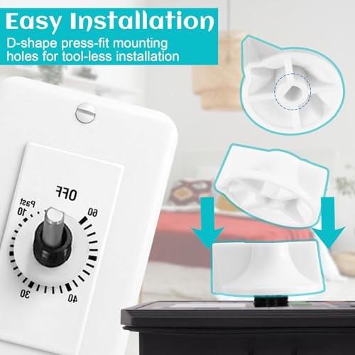 2 Pack Timer Switch Knob Replacement for Intermatic - 146MT574, Compatible for