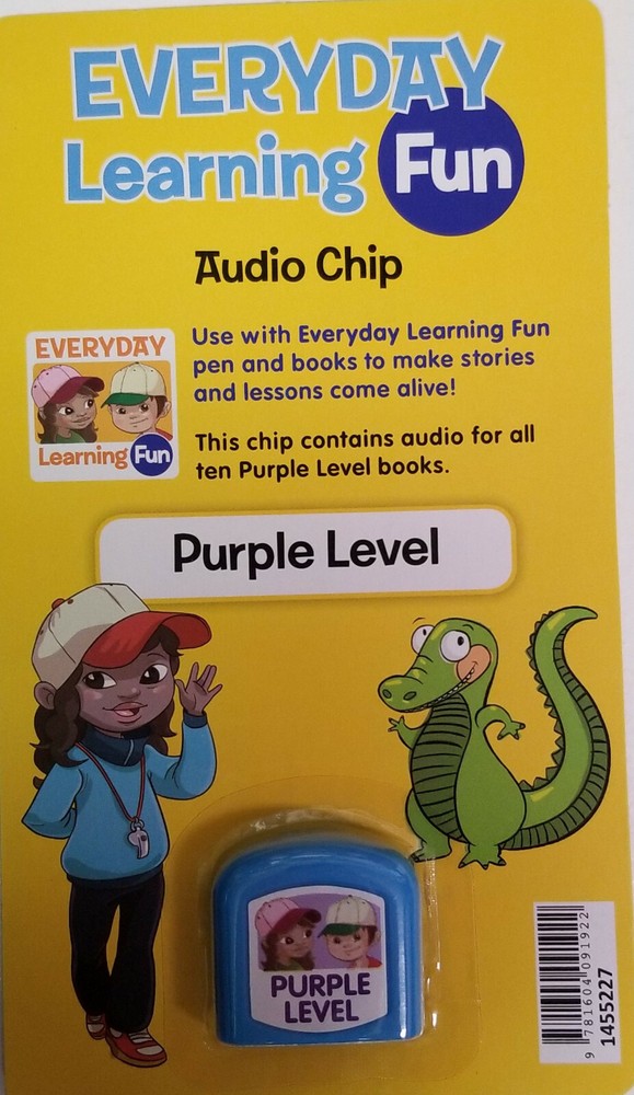 Premier 1455213 Everyday Learning Fun Reading Interactive Reader Set Purple