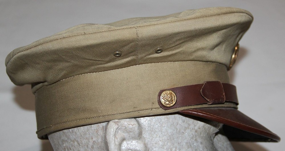 ORIGINAL WWII EM ARMY VISOR CAP