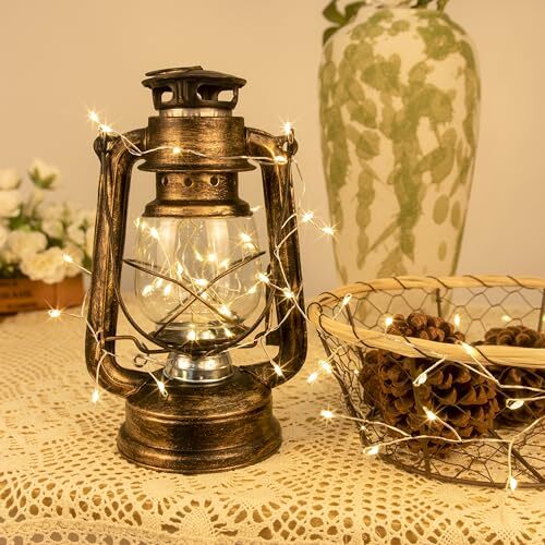 Fairy Lights Plug in 500LED Firecracker String Lights 50FT Warm White