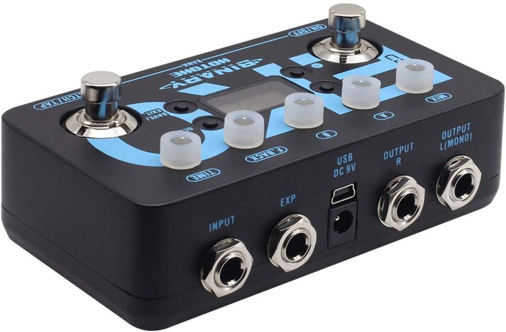 Hotone Binary Eko Multi-Mode Tap Tempo Digital Delay Echo Guitar Bass Effects Pe