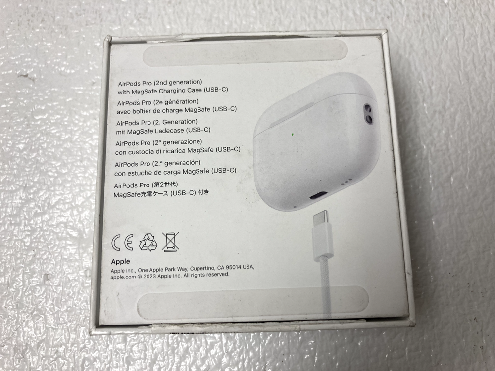 Apple AirPods Pro 2nd Generation White BOX ONLY