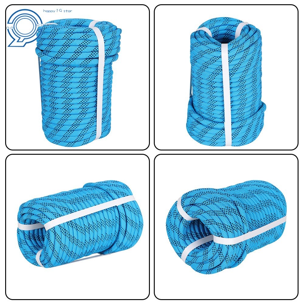 High Strong Braid Polyester Rope Arborist Tree  Rope 3520Lbs 3/8" × 100'