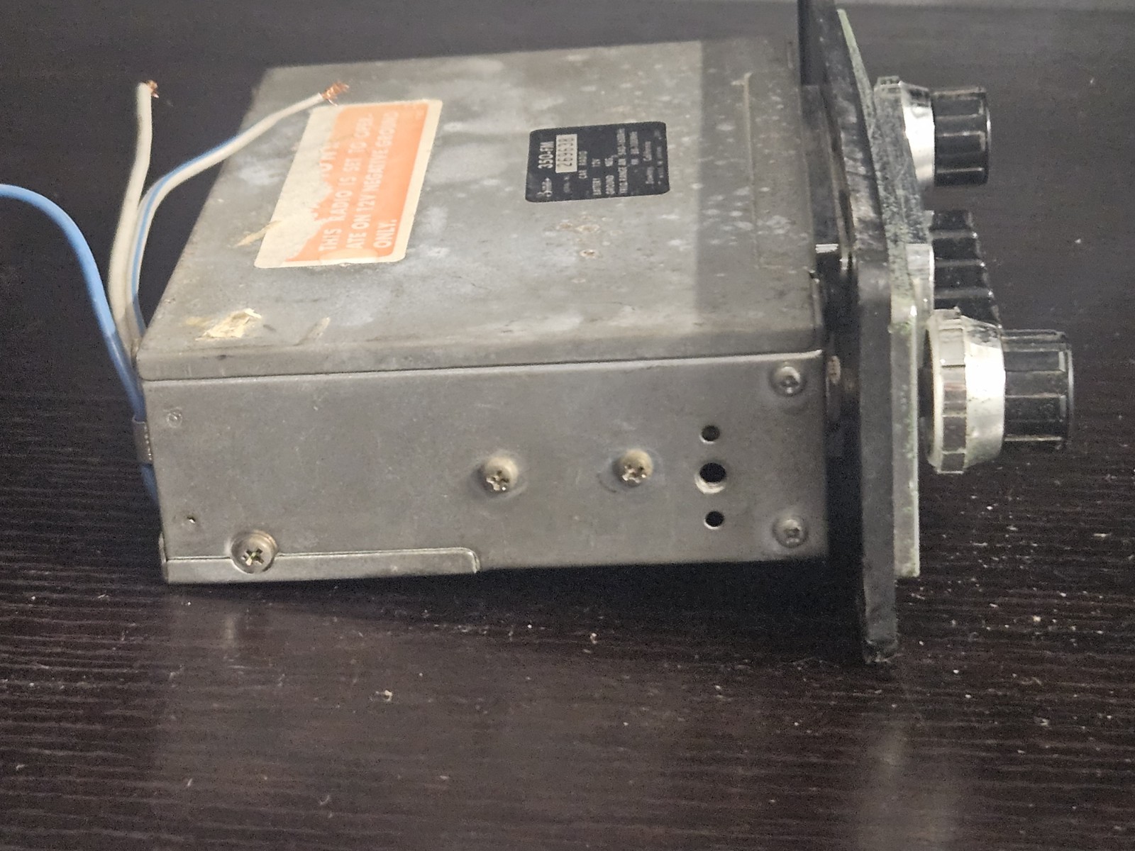 Vintage Boman Astrosonix 350-FM Car Radio AM/FM 12V Shaft Style Made in Japan