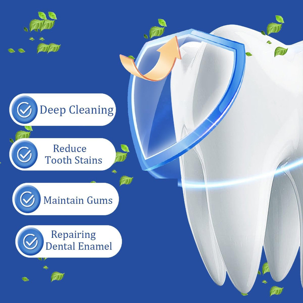 Hydroxyapatite Toothpaste for Enamel Protection and Tooth Strengthening,Hidro...