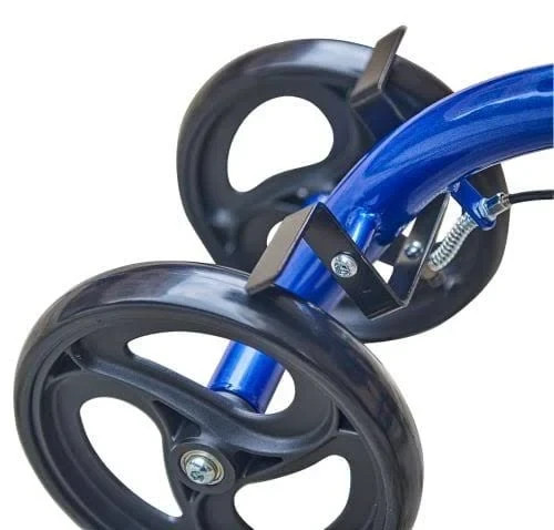 Blue Jay Keep Me Moving Steerable Folding Knee Scooter Blue
