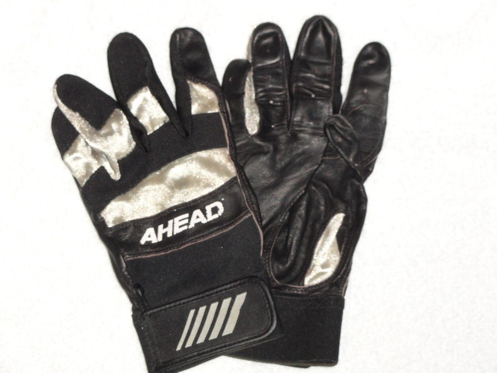 KISS Farewell Tour Staged Played Ahead Drumsticks set + Gloves and Signed Head