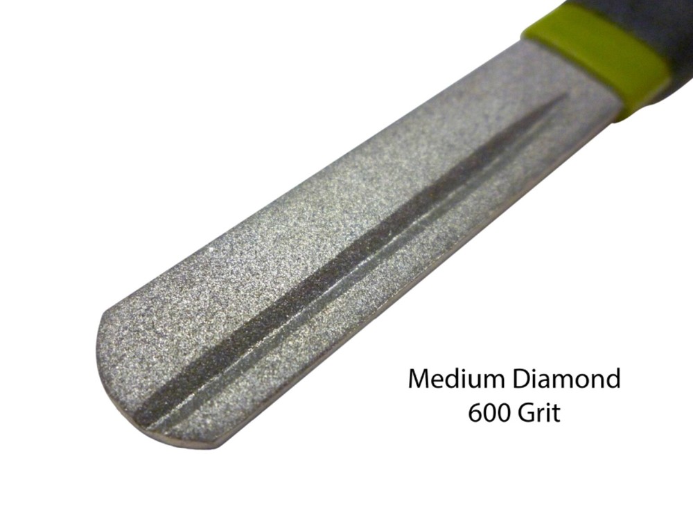 Sharpener and Hone Fishing Hook Sharpener Duel Sided Diamond Grit Fine/Medium