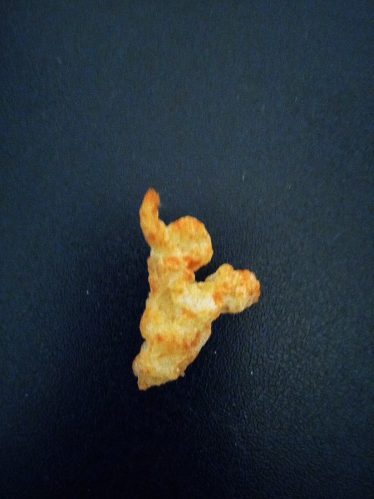 Cheeto Shaped Like Mario Riding Yoshi