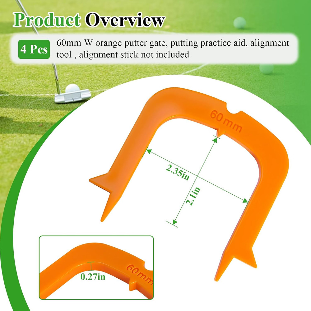 Align Putting Gates Practice Set for Providing Alignment & Accuracy Assistance,