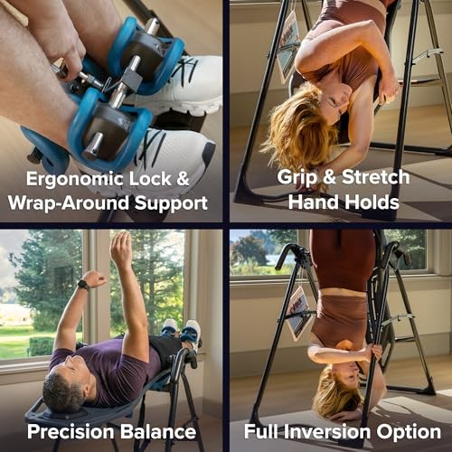 Teeter FitSpine X1 Inversion Table, Back Pain Relief Kit, - Scratch & Dent