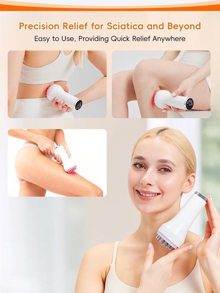 DiDEER Sciatica Pain Relief Devices, Deep Tissue Massager with Multi-Mode Tec...