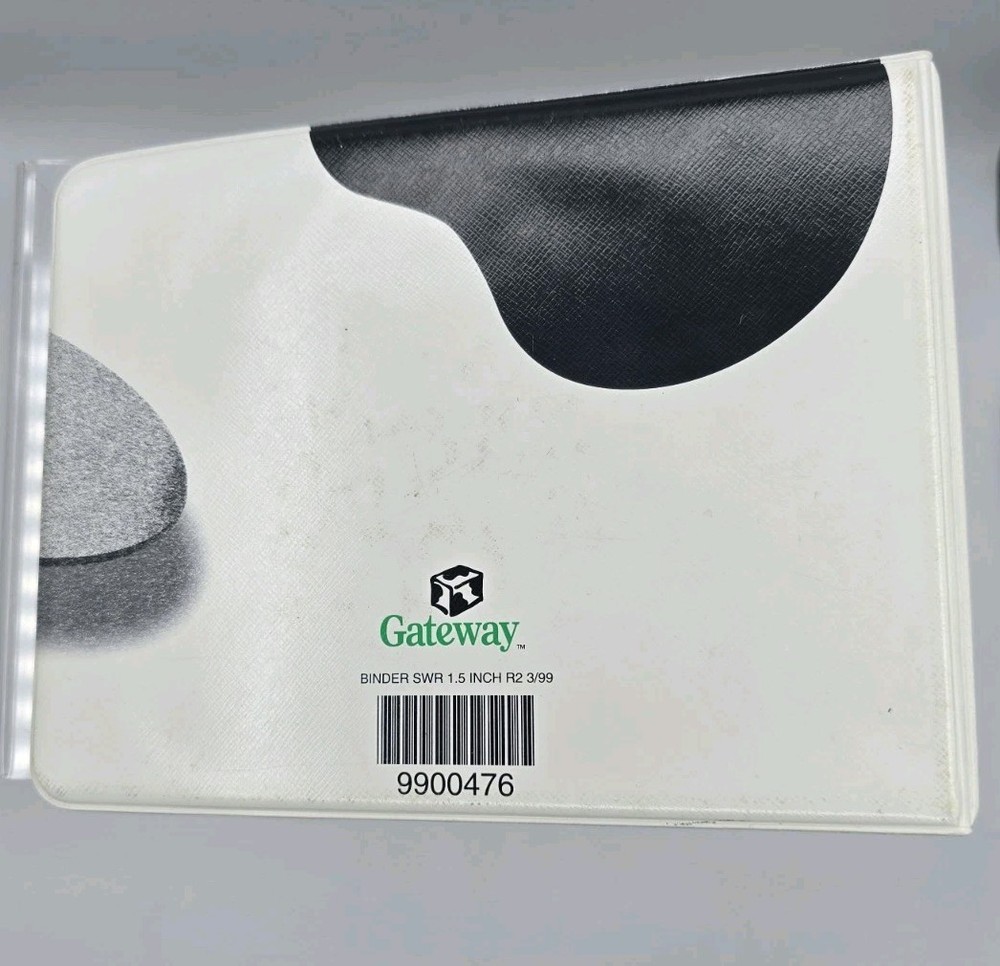 Gateway Software Storage Binder CD Holder, Original Vintage, Binder Only
