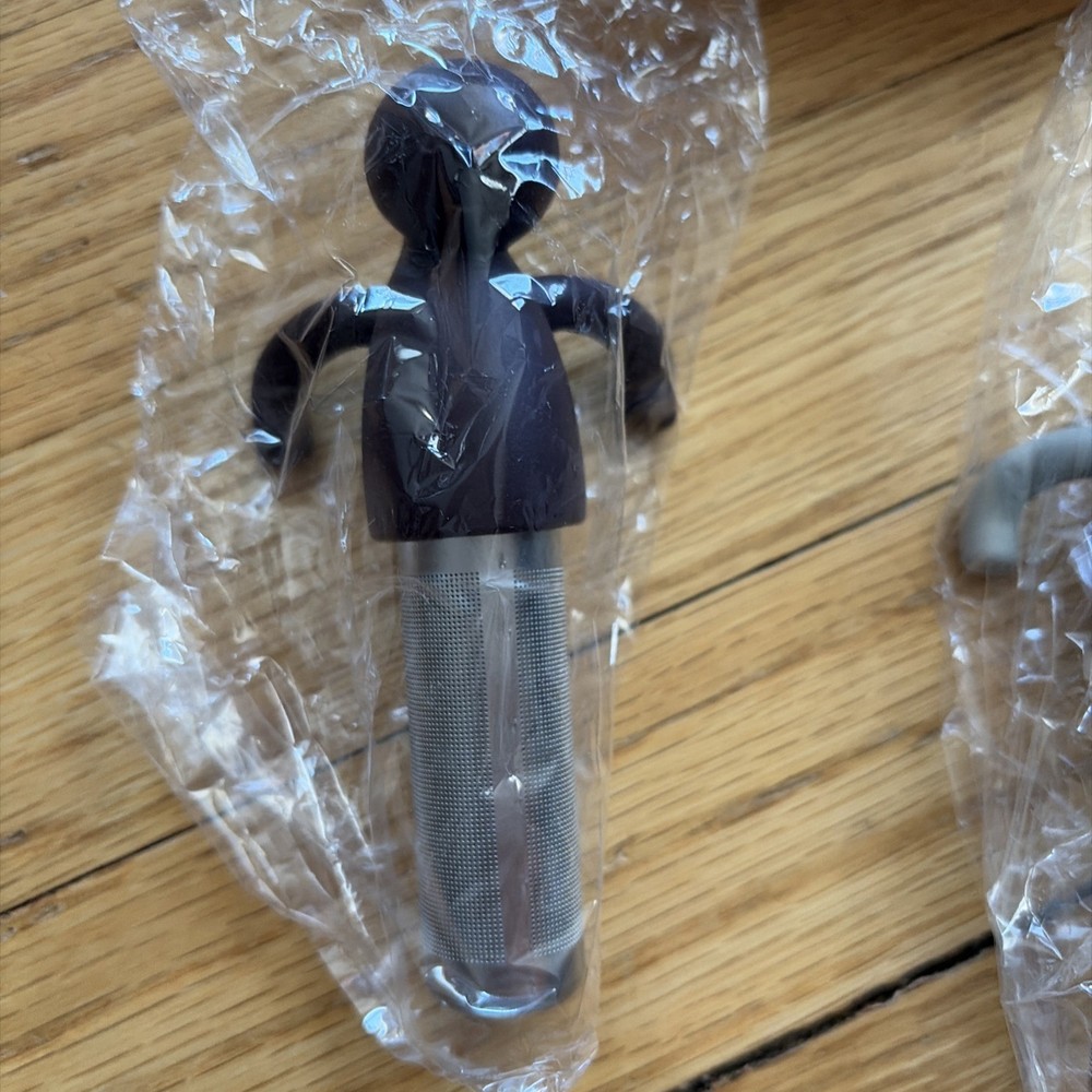 Little Man Shaped Tea Infuser Filter Brewing Teapot Infusers Coffee Filter 2pack