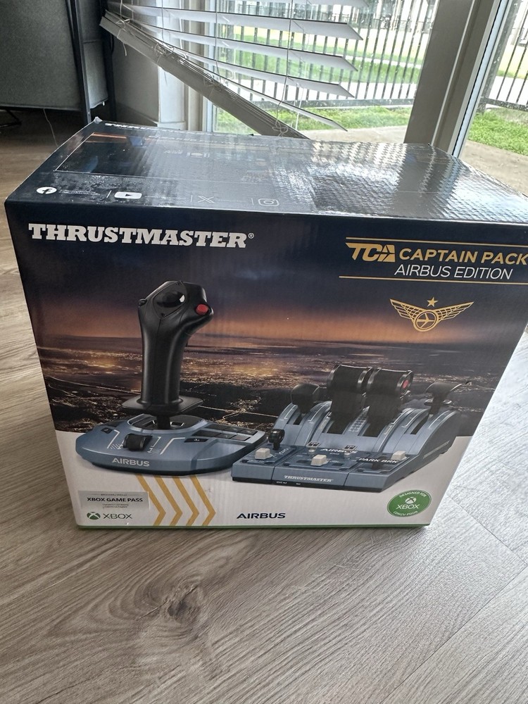 Thrustmaster TCA Captain Pack X Airbus Edition – Gently Used | Xbox & PC |