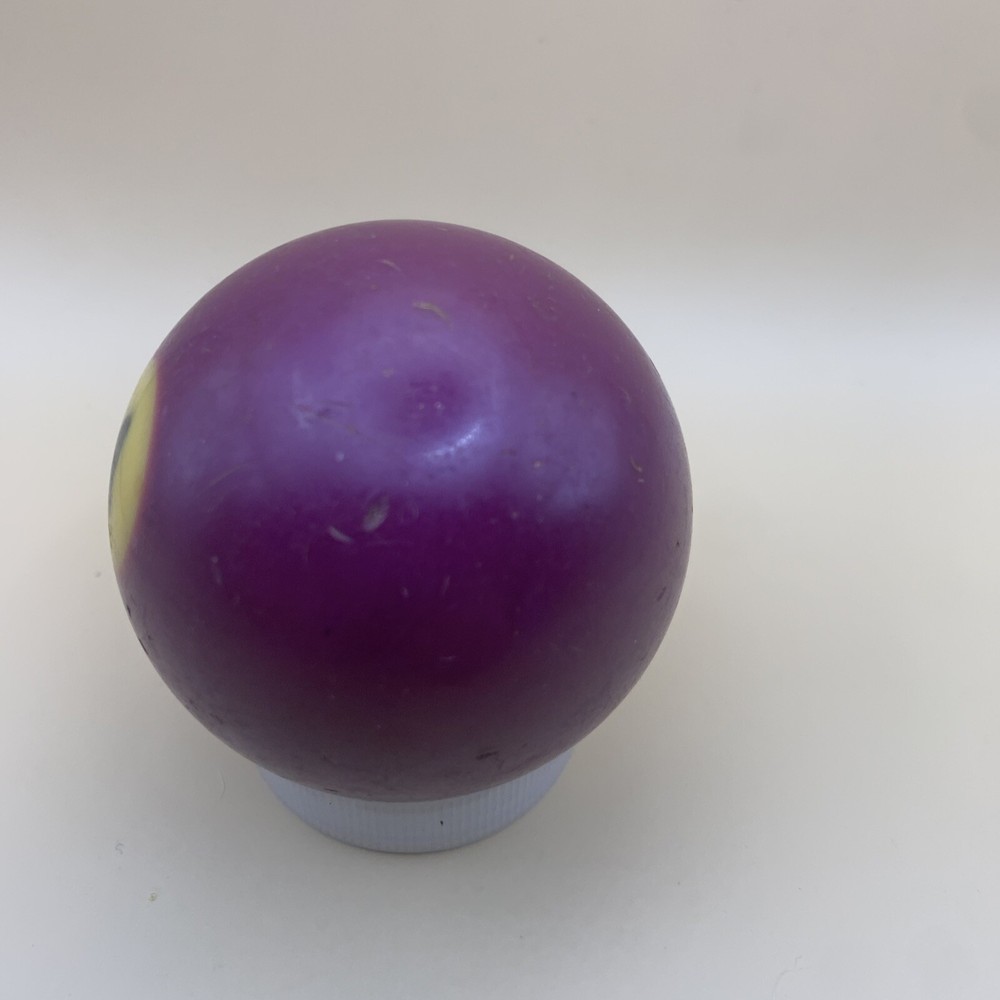 Vintage Replacement Pool Ball Billiards Purple Solid #4 Ball 2 1/4" Diameter