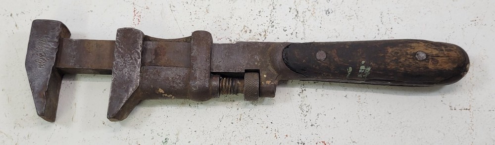 *PV28) Vintage 15" Tool Heavy Duty Adjustable Monkey Wrench
