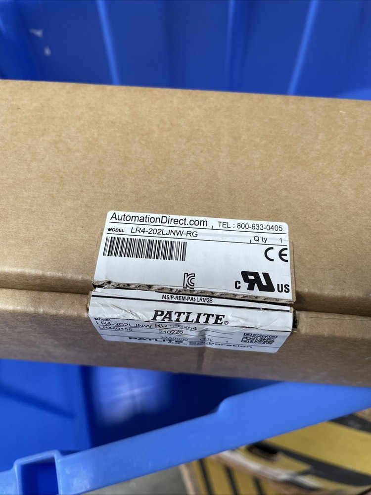 Patlite Stack Lights LR4-202LJNW-RG - 24VDC