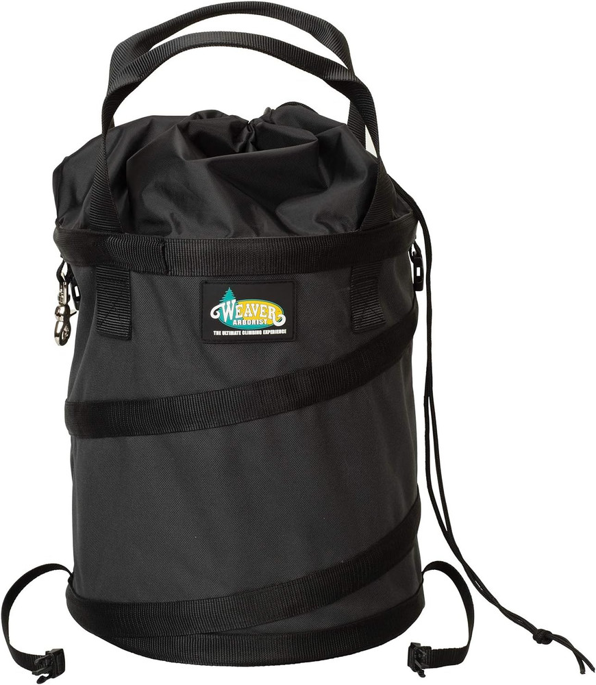 Heavy-Duty Collapsible Rope Bag, Grey