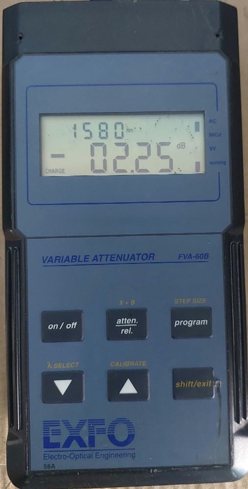 EXFO FVA-60B Optical Variable Attenuator