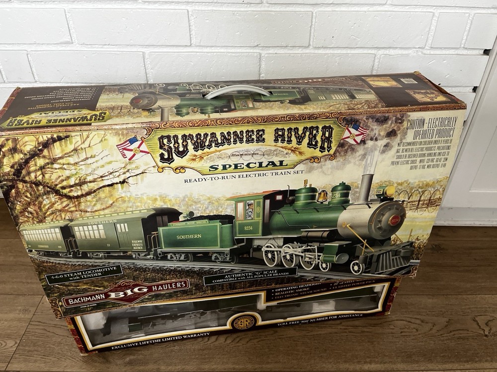 Bachmann G Scale Suwannee River Special Steam Train Set