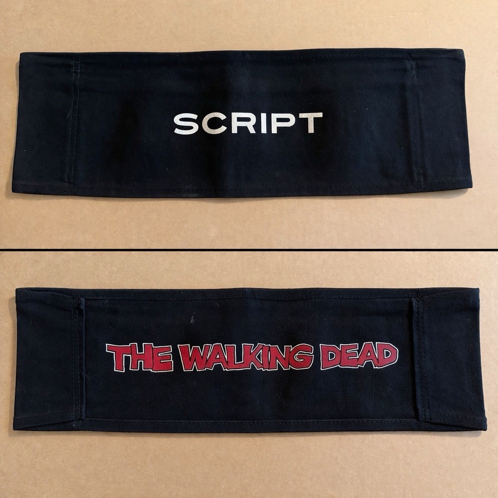 The Walking Dead Production Director Chair Back  - SCRIPT